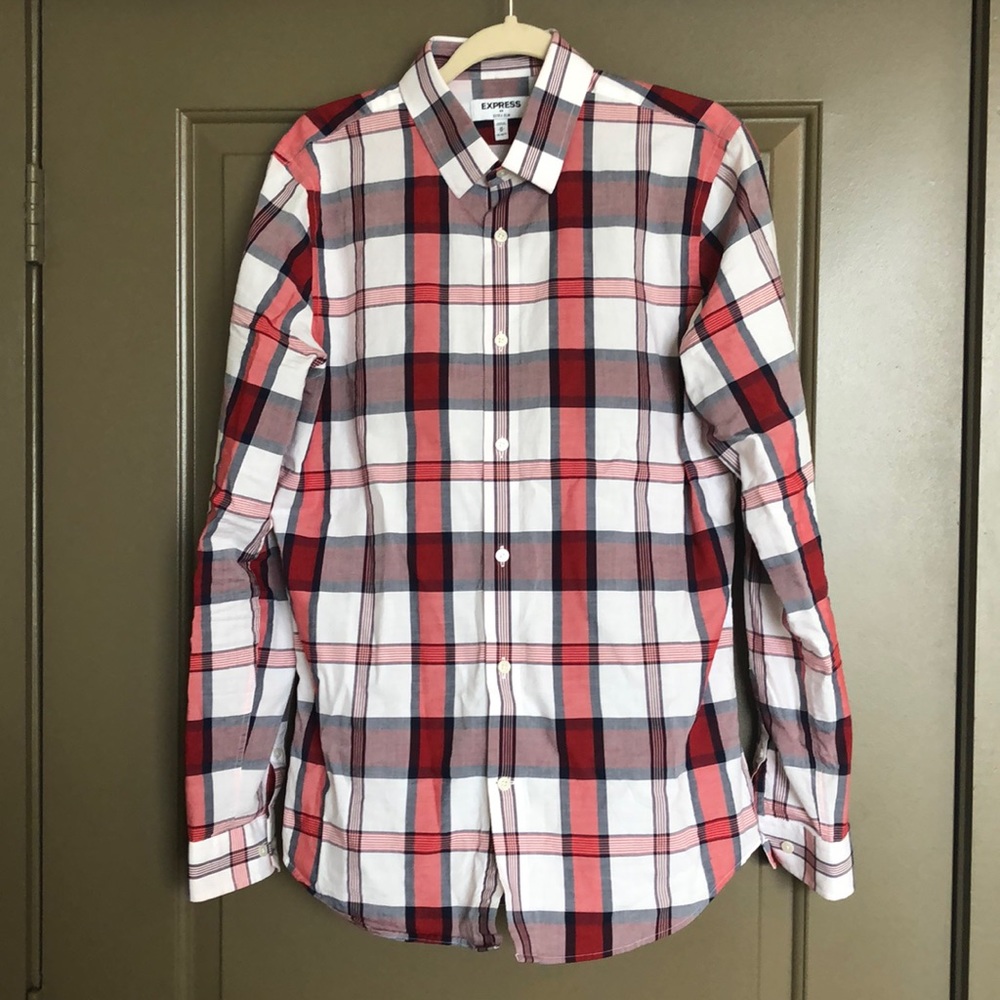 Men’s Extra Slim Express Collared Shirt